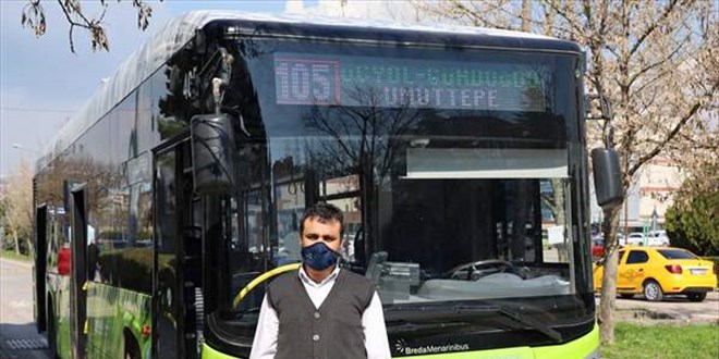 Belediye otobüs şoförü fenalaşan kadın yolcuyu hastaneye yetiştirdi
