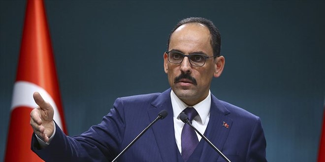 Cumhurbaşkanlığı Sözcüsü Kalın: S-400'den geri adım atmayız