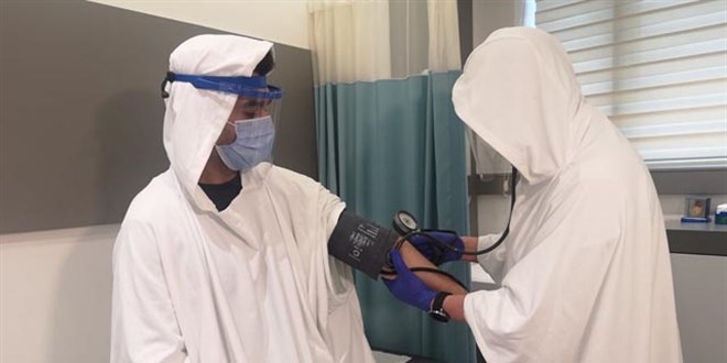 'Korona Kalkanı' hastanelerde denendi, göz ve cilde zararı yok
