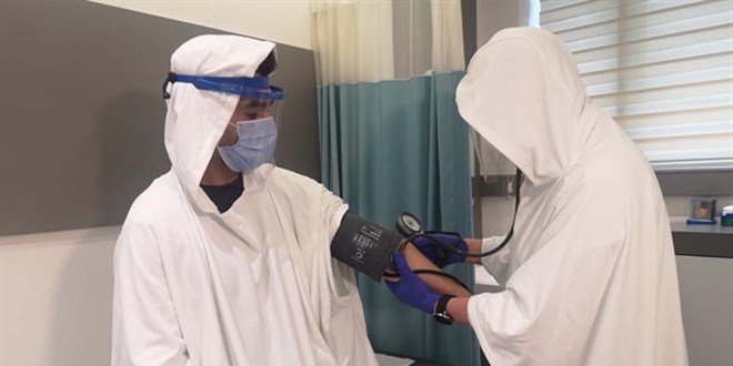 'Korona Kalkan' hastanelerde denendi, gz ve cilde zarar yok