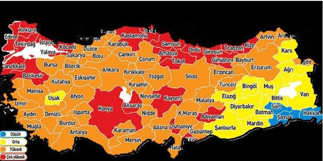 11 kentte yasak alarmı, sıralama değişti