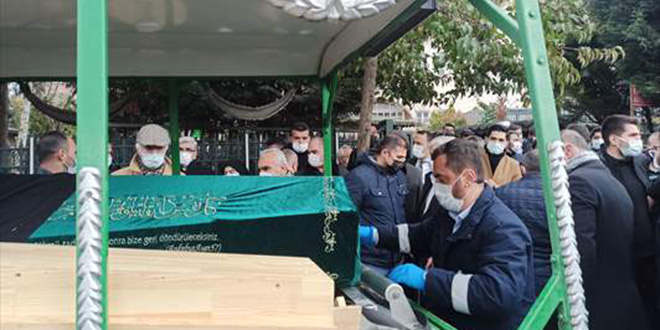 Hacizde öldürülen avukat Ersin Arslan son yolculuğuna uğurlandı