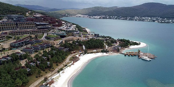 Plaja mermer tozu döken işletmeye 265 bin TL ceza