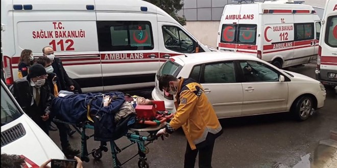 Maden ocağında iş kazası: 1 mühendis, 1 işçi yaralı