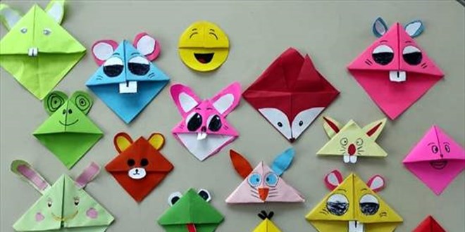 Trk ve yabanc anaokulu rencileri origami sanat ile matematii rendi