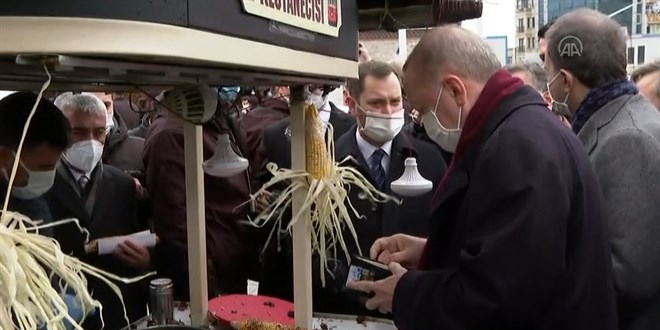 Cumhurbaşkanı Erdoğan'dan para almayan esnafa yanıt