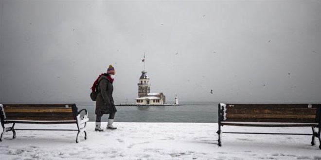 İstanbul'a kar geliyor