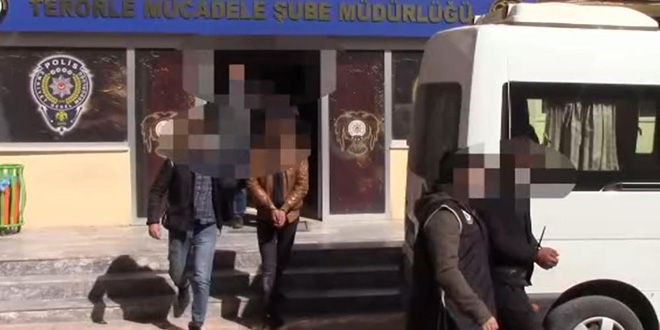 Bombalı eylem hazırlığındaki terörist ile 3 şüpheli tutuklandı