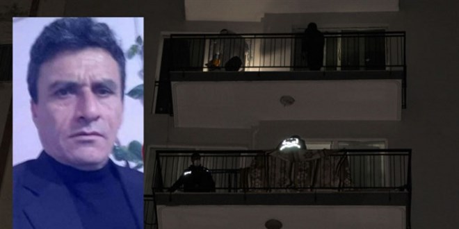 İple sarkarak girdiği evde eşini öldüren zanlı tutuklandı