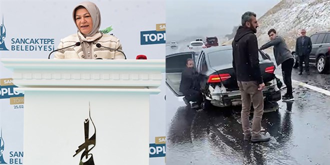 Sancaktepe Belediye Başkanı, kongre dönüşü kaza geçirdi