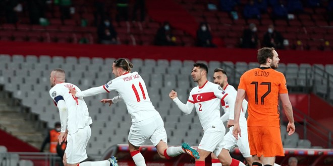 A Milli Futbol Takımı, Hollanda'yı 4-2 yendi