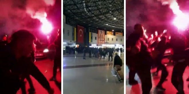 Samsun'da yasağa rağmen asker uğurlamasında kurallar unutuldu