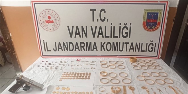 İstanbul'da çalınan 1,5 milyon liralık altın Van'da bulundu