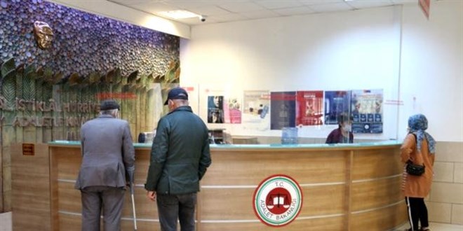 Adliyelerdeki ön bürolar sayesinde işlem süreleri kısaldı