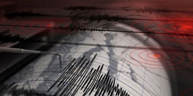 Ege Denizi'nde 4,1 byklnde deprem meydana geldi