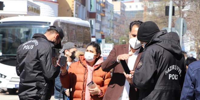 Virüsün zirve yaptığı kente, Ankara ve İstanbul'dan polis takviyesi
