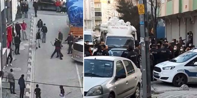 Esenyurt'ta baltalı park kavgası