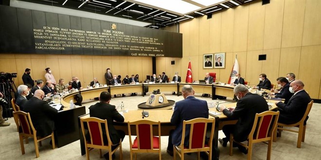 Bakan Soylu, 81 ilin emniyet müdürüyle toplantı yaptı