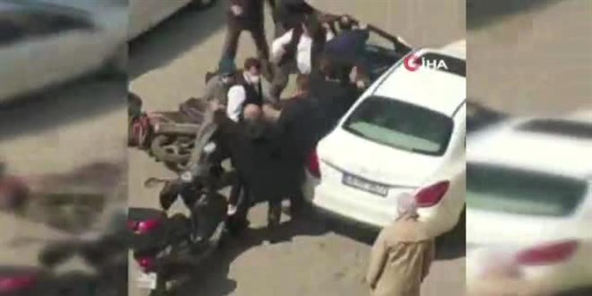 Ankara'da trafik kavgası: Motor kaskıyla saldırdılar