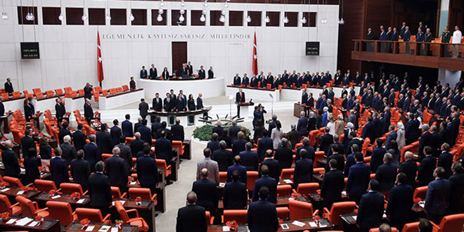 TBMM'de gndem gvenlik soruturmasnn reddedilmesi