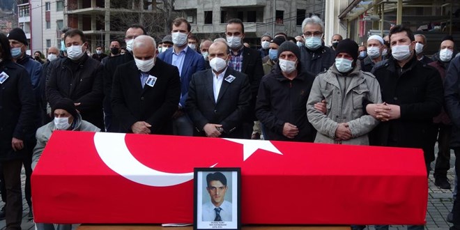 Kaymakam Yılmaz Kurt, son yolculuğuna uğurlandı