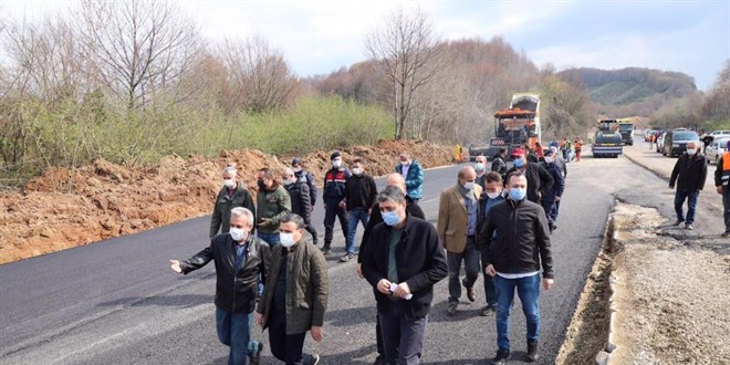 Batı Karadeniz yolundaki alternatif yol yarın ulaşıma açılacak