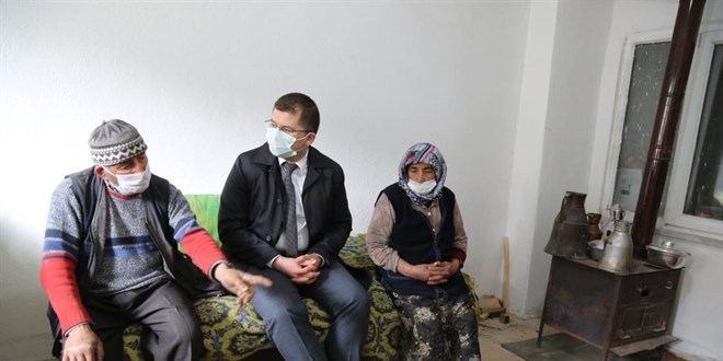 Ben nerede kalacağım' demişti, Vali Yardımcısı ziyaret etti