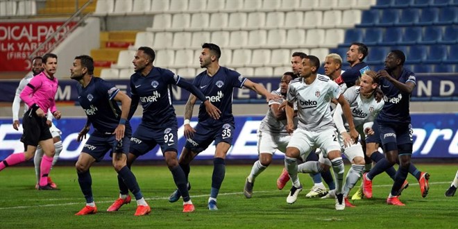 Beşiktaş 8 maç sonra kaybetti
