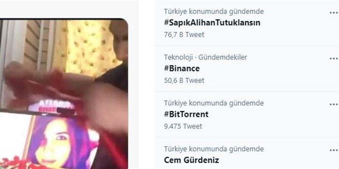 Türk bayrağını yırtarak Atatürk ve Özgecan Aslan'a hakaret eden kişi tutuklandı