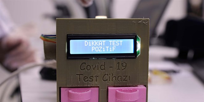 Lise rencileri, koronavirs test cihaz gelitirdi