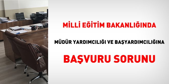 MEB'de müdür yardımcılığına başvuracaklar başyardımcılığa başvurabilirler mi?