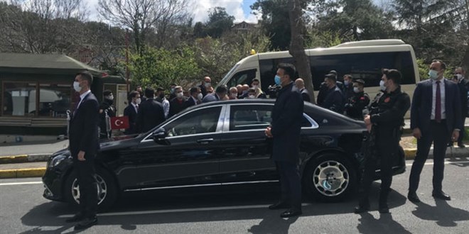 Cumhurbakan Erdoan Saryer'de minibs durana urad