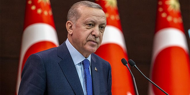 Erdoğan 'dan şehidimizin ailesine başsağlığı mesajı