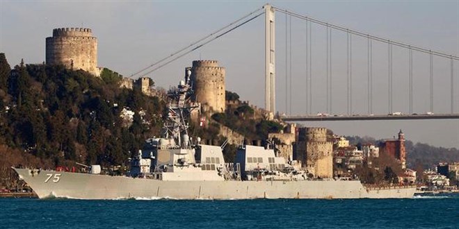 Montrö Boğazlar Sözleşmesi: Askeri gemilere şartlı izin