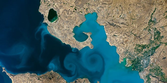 Van Gölü'nün uzaydan fotoğrafı yarışmasında, NASA'nın sitesi çöktü