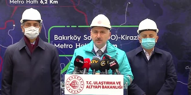 Bakırköy-Bahçelievler-Kirazlı metrosunun tamamlanacağı tarihi belli oldu