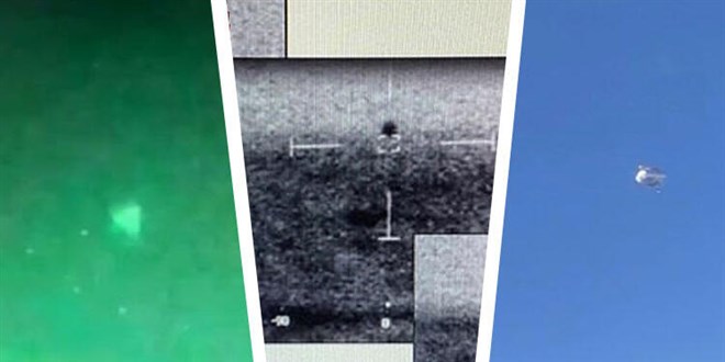 Pentagon'dan UFO itirafı: O görüntüleri doğruladı