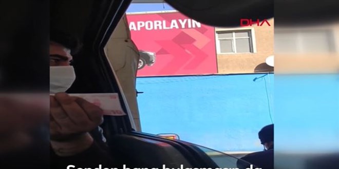 Maskesiz çalışandan ilginç cevap: Senden bana bulaşmasın
