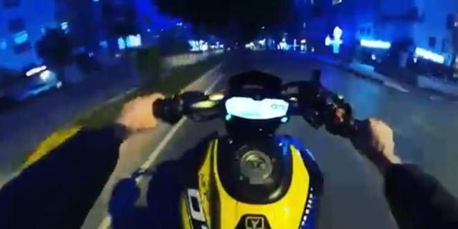 Kural tanmayan motosiklet srcsne ceza yad