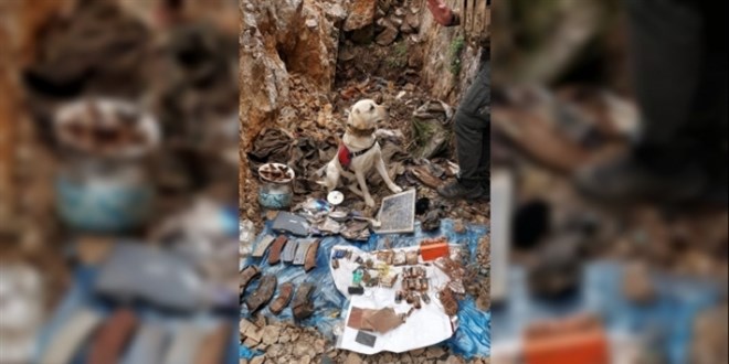 Tunceli'de teröristlerin kullandığı 8 sığınak imha edildi