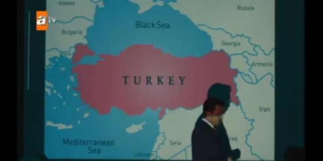 Aknc dizisindeki harita detay, Azerbaycan halkn kzdrd