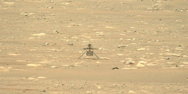Mars'ta tarihi uçuş başarıyla gerçekleşti