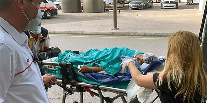 Evde başından tabancayla vurulan çocuk ağır yaralandı