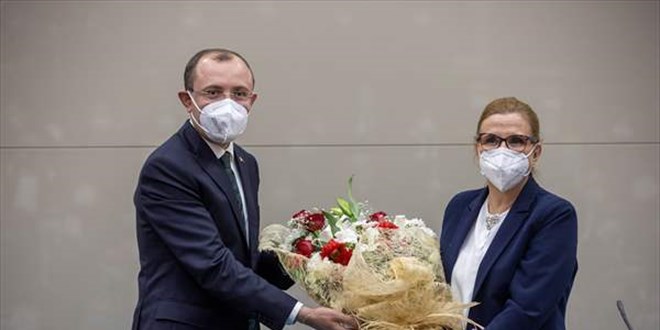 Ticaret Bakanlığında devir teslim töreni yapıldı
