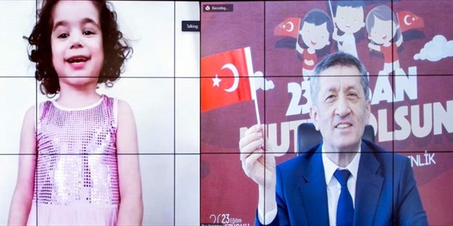 Bakan Selçuk, tedavi gören çocuklarla 23 Nisan şenliğinde buluştu