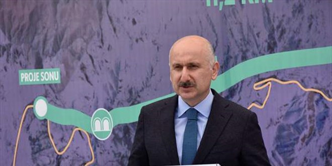 'Kop Tneli Projemizi 2023 yl itibaryla hizmete sunacaz'