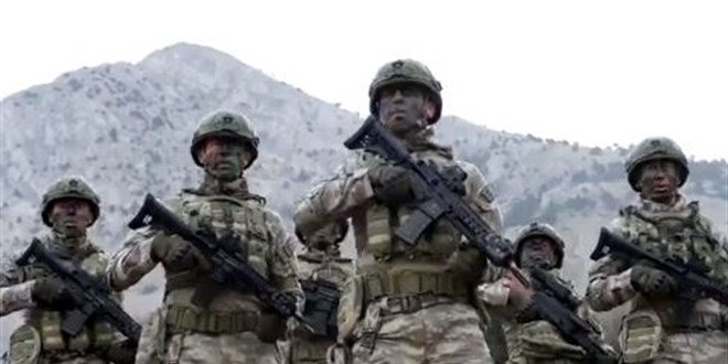 MSB'den 'Komandolar Kuzey Irak'ta' paylaşımı