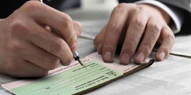 Bankalara ilk �eyrekte 3,5 milyon �ek ibraz edildi