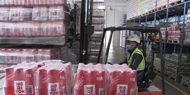 Orta Anadolu �ivesindeki 'noriyon' gazoz markas� oldu