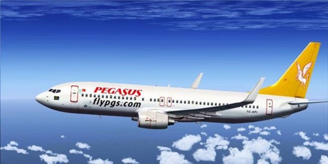 Pegasus'tan yurt içi biletler için değişiklik hakkı